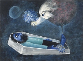 DEATH OF A HUSBAND by Arthur Boyd